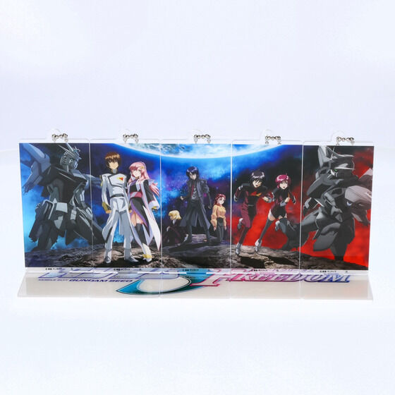 Mobile Suit Gundam SEED FREEDOM Movie Ticket Illustration Acrylic