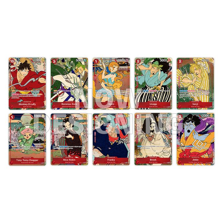 one piece card game: japanese 1st anniversary set GAME  JumpIchiban and embark on an exciting journey with iconic characters ONE PIECE CARD GAME English