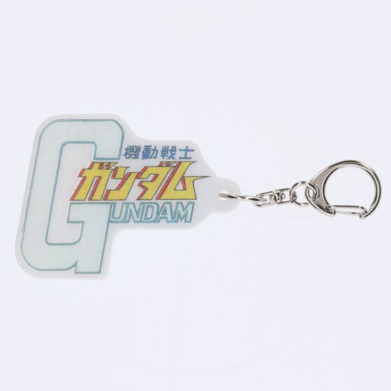 STRICT-G Mobile Suit Gundam Title Logo Acrylic Keychain