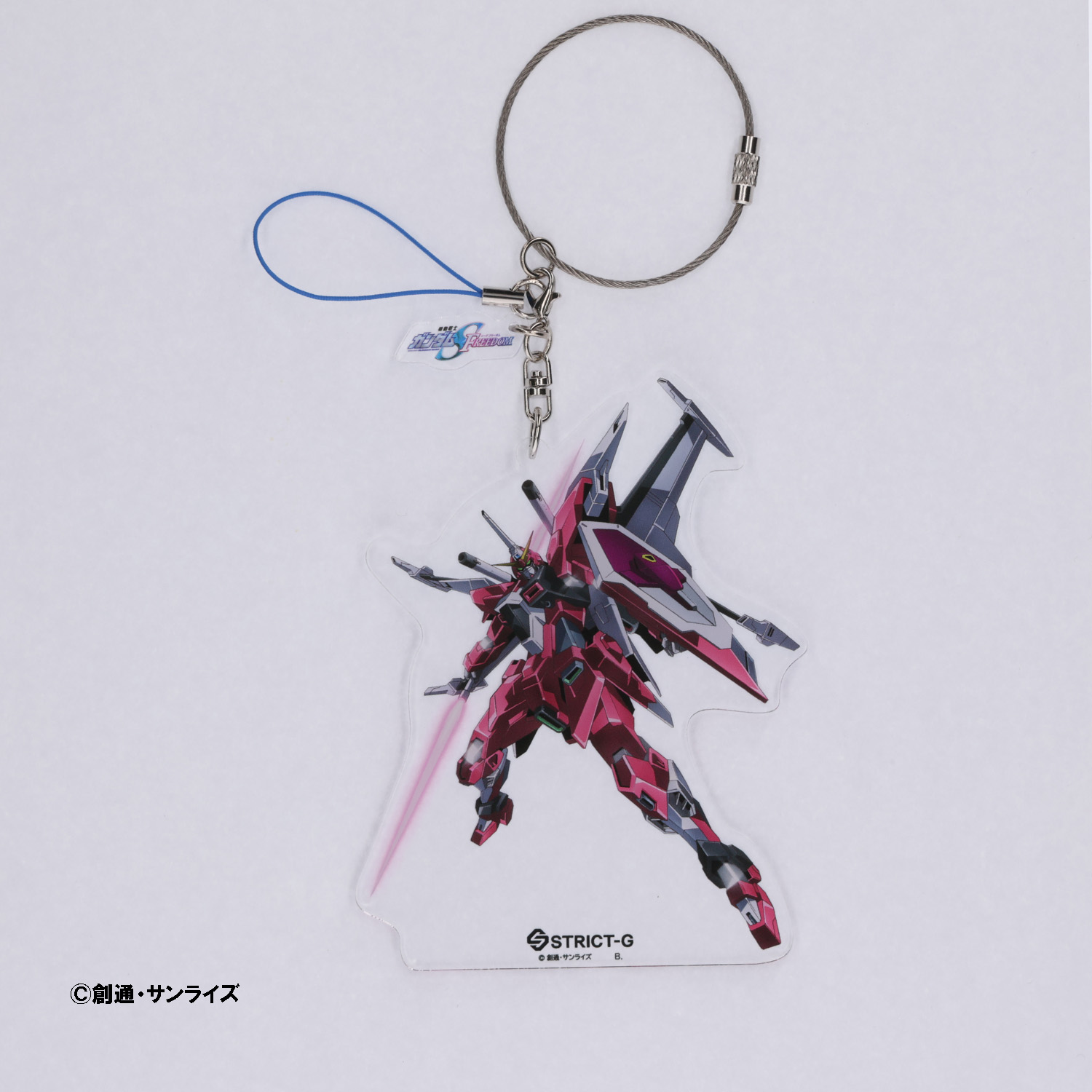 アクセサリー FREEDOM STRICT-G Mobile Suit Gundam SEED FREEDOM Acrylic Keychain INFINITE
