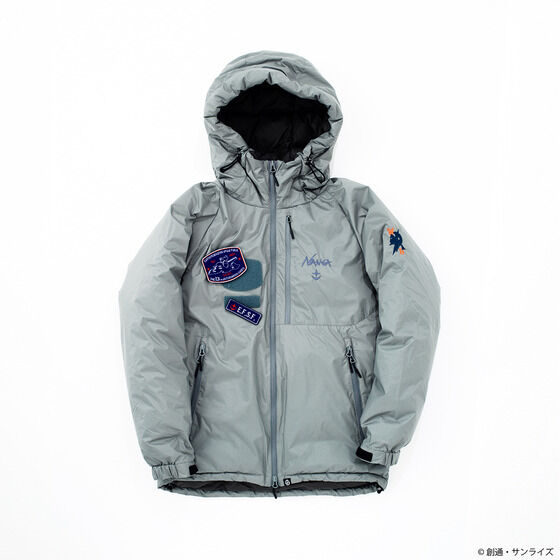 STRICT-G x NANGA Mobile Suit Gundam AURORA TEX Down Jacket