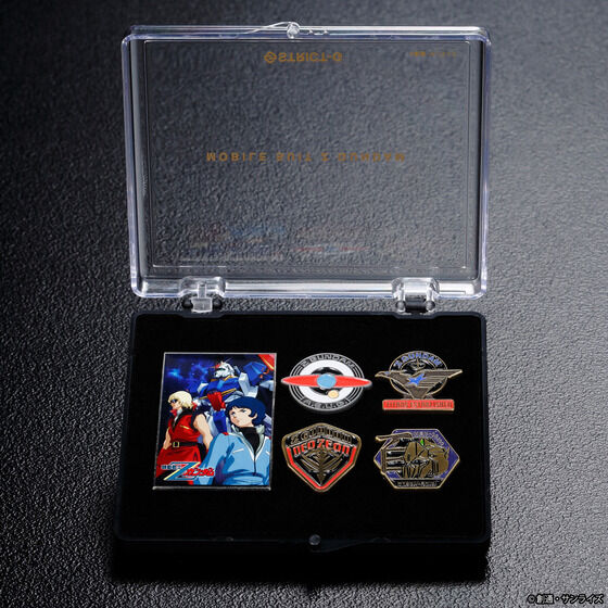 STRICT-G Mobile Suit Zeta Gundam Pin Set | PREMIUM BANDAI USA