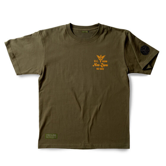 STRICT-G.ARMS Mobile Suit Gundam Unicorn T-Shirt with Shoulder