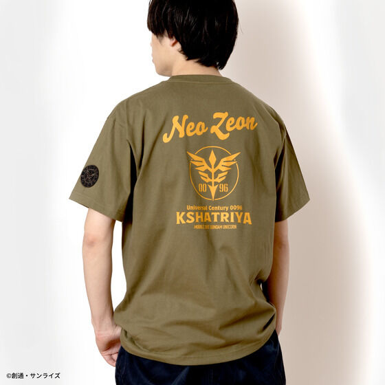 STRICT-G.ARMS Mobile Suit Gundam Unicorn T-Shirt with Shoulder