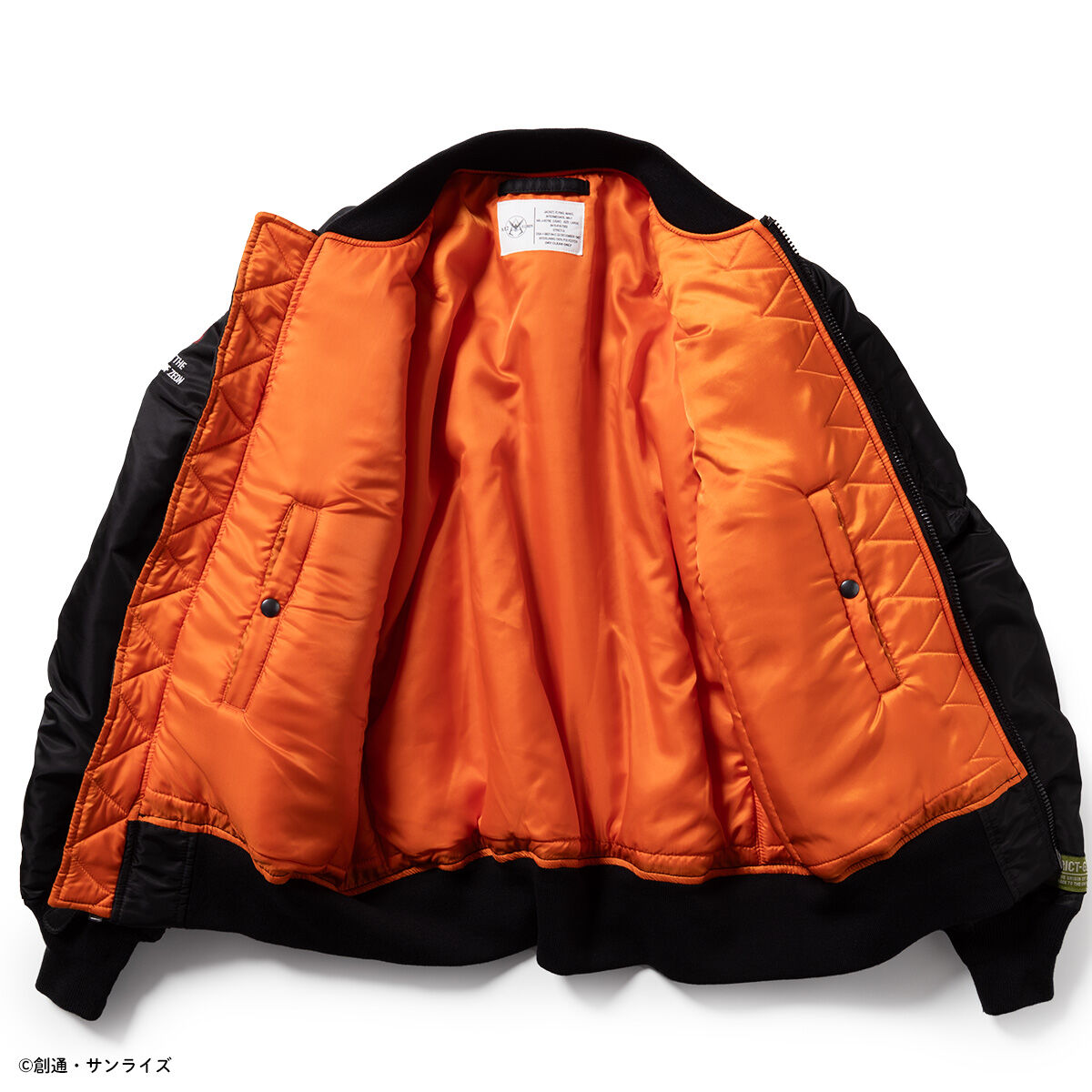 STRICT-G.ARMS Mobile Suit Gundam MA-1 Jacket RED COMET | GUNDAM