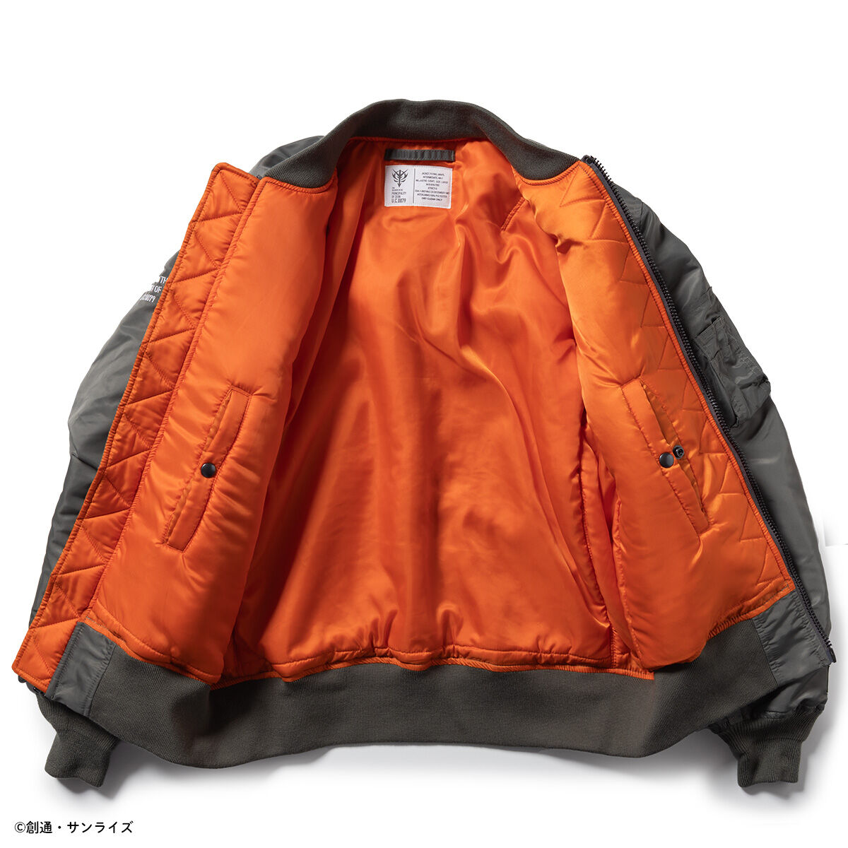 STRICT-G.ARMS Mobile Suit Gundam MA-1 Jacket ZEON FORCES | GUNDAM