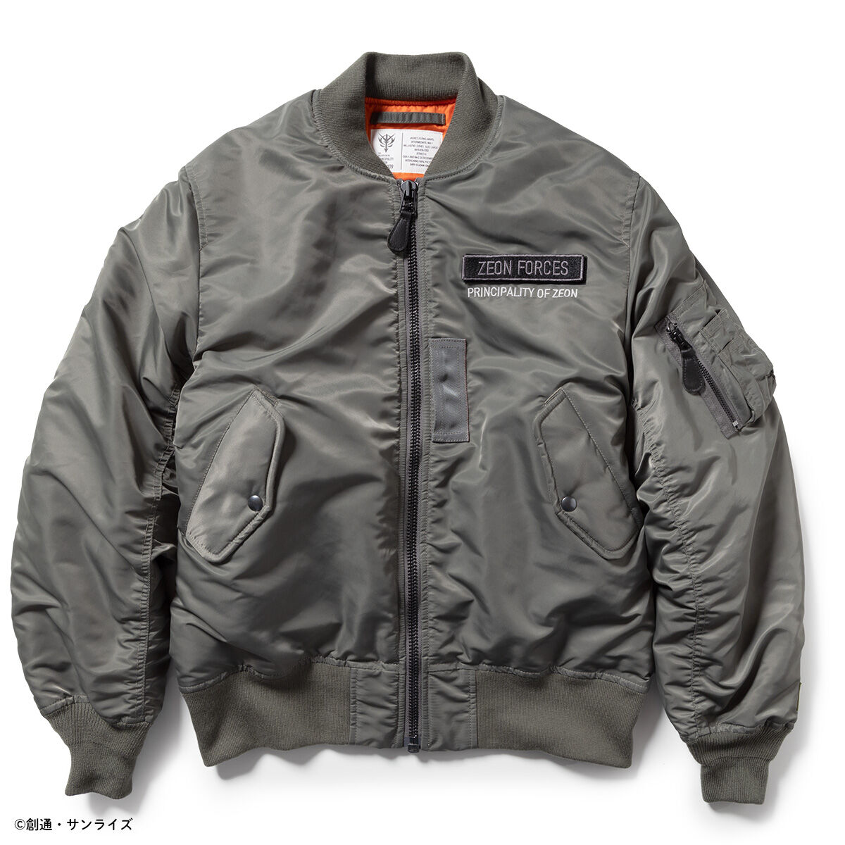 STRICT-G.ARMS Mobile Suit Gundam MA-1 Jacket ZEON FORCES | GUNDAM