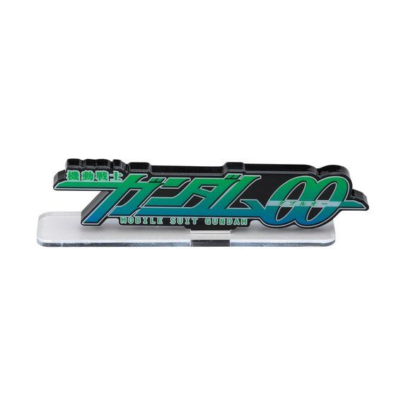 Mobile Suit Gundam 00 Acrylic Logo Display EX