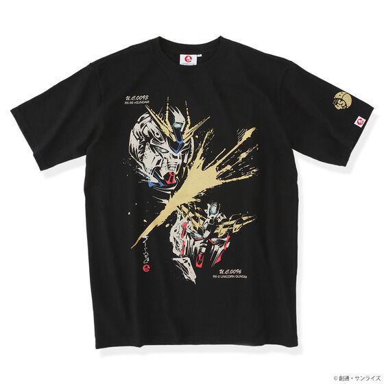 STRICT-G JAPAN Gundam Series 45th Anniversary T-shirt ν