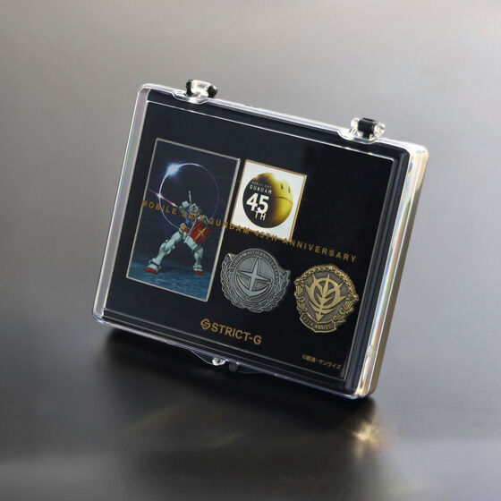 STRICT-G Mobile Suit Gundam Gundam Series 45th Anniversary Pin Set