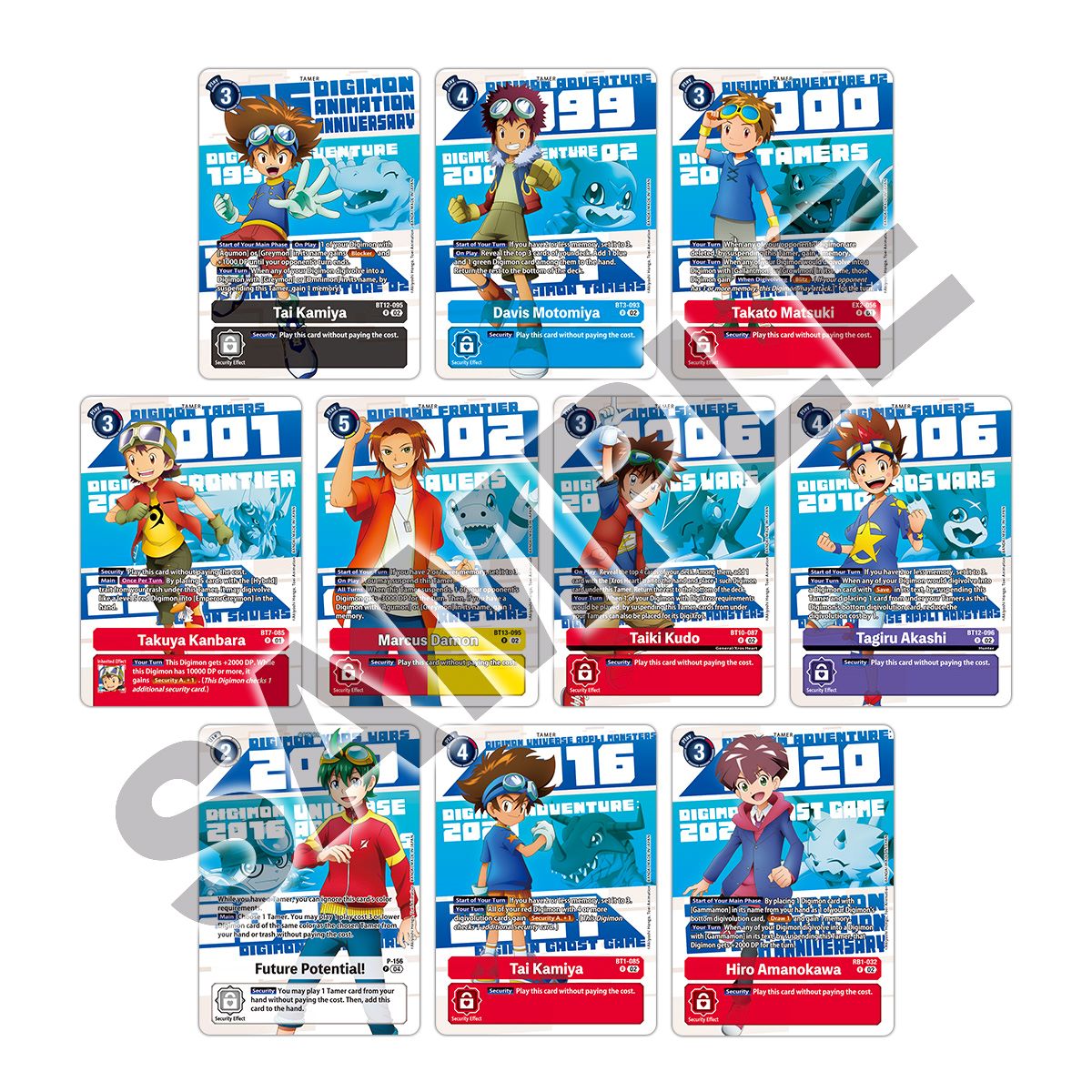 DIGIMON CARD GAME DIGIMON ANIMATION SERIES 25th Anniversary Set