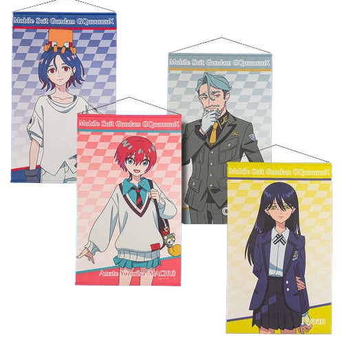 Mobile Suit Gundam GQuuuuuuX Character Illustration Tapestry