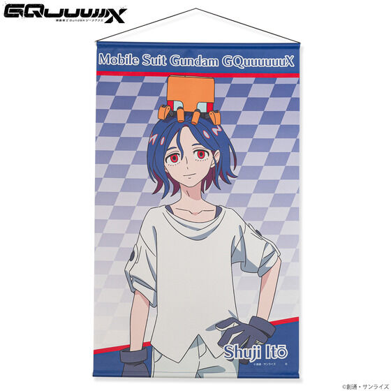 Mobile Suit Gundam GQuuuuuuX Character Illustration Tapestry