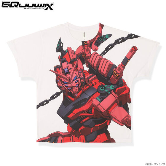 Mobile Suit Gundam GQuuuuuuX All-Over Print T-shirt RED GUNDAM