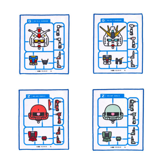 GUNPLA-KUN Mini Towel | GUNDAM | PREMIUM BANDAI USA [Official
