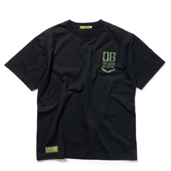STRICT-G.ARMS Mobile Suit Gundam: The 08th MS Team T-shirt BACK LOGO