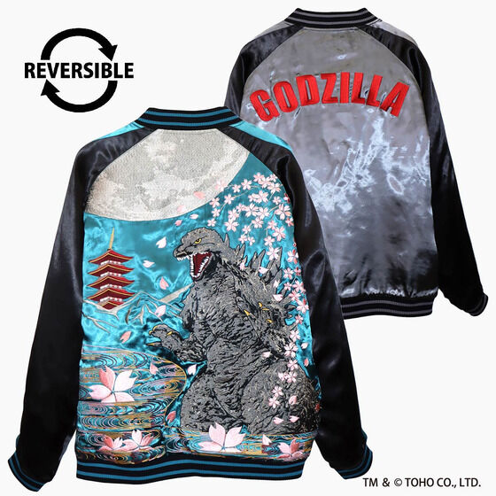 JILS 赤い花10Anniversaryversion GODZILLA x nishiki Cherry Blossom Under the Moon GODZILLA