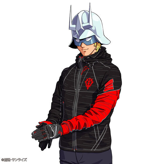 STRICT-G x KUSHITANI Mobile Suit Gundam REBRO HOODIE RED COMET