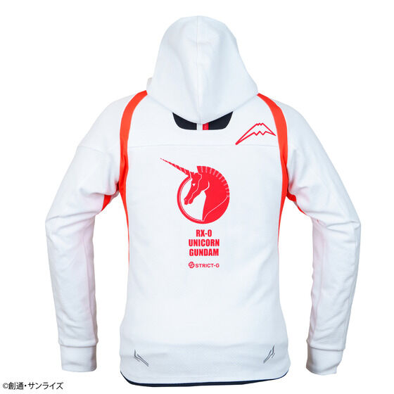 STRICT-G x KUSHITANI Mobile Suit Gundam Unicorn REBRO HOODIE