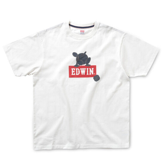 STRICT-G x EDWIN Mobile Suit Gundam HARO LOGO T-shirt