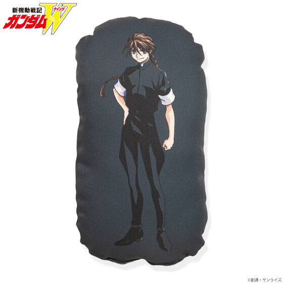 Mobile Suit Gundam Wing Character Illustration Mini Cushion
