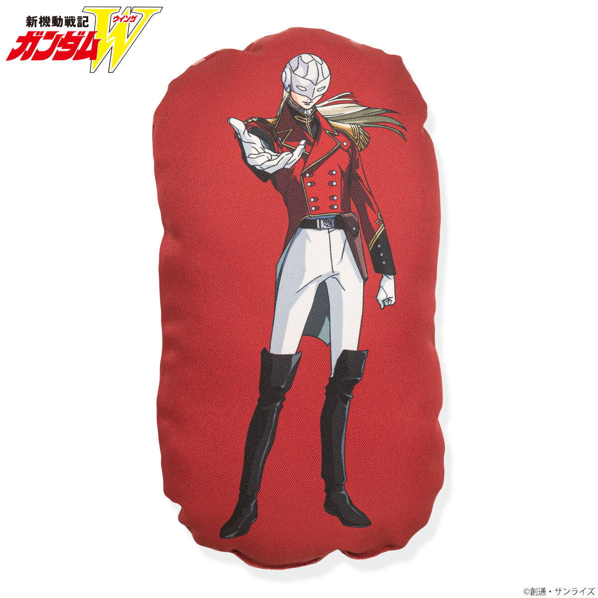 Mobile Suit Gundam Wing Character Illustration Mini Cushion