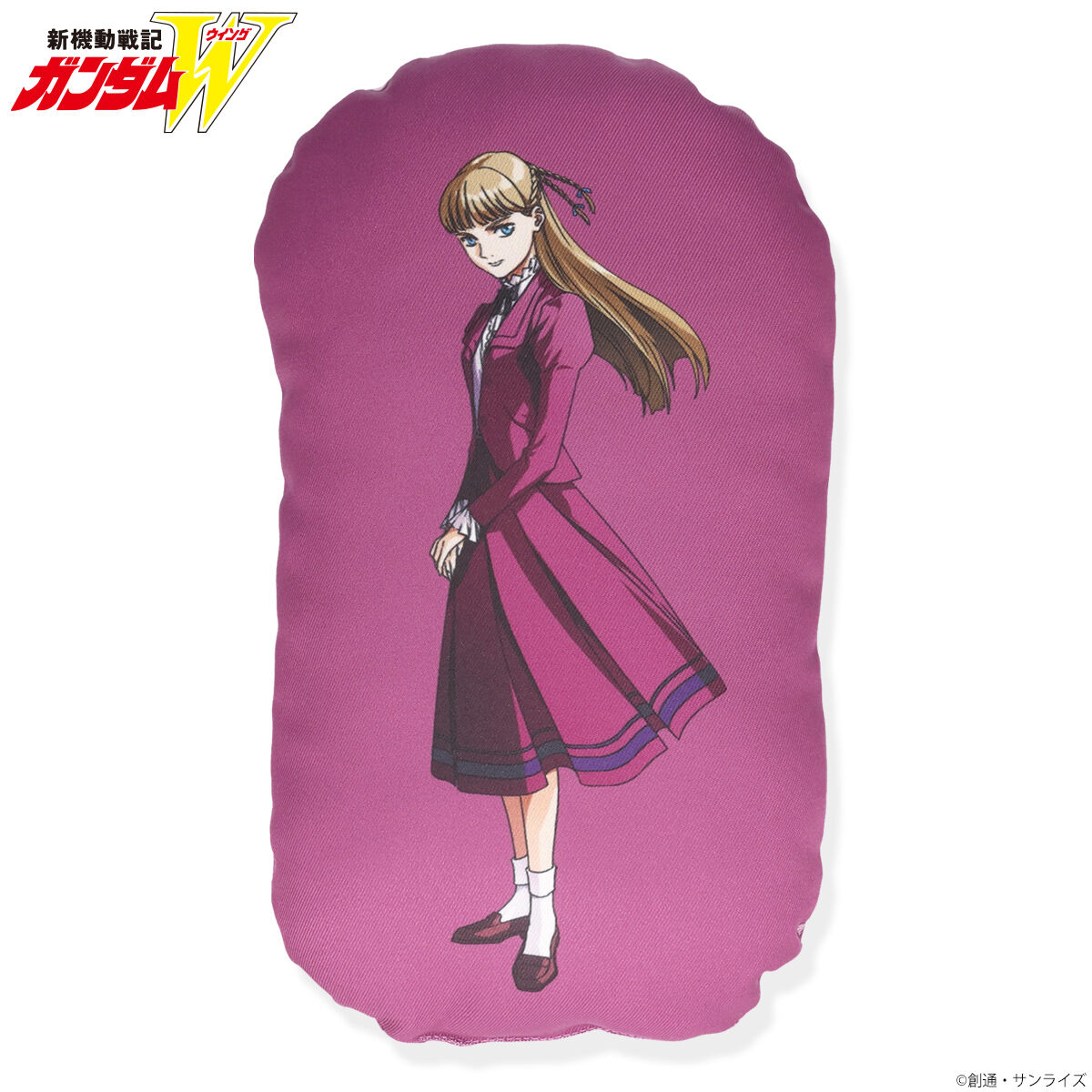 Mobile Suit Gundam Wing Character Illustration Mini Cushion