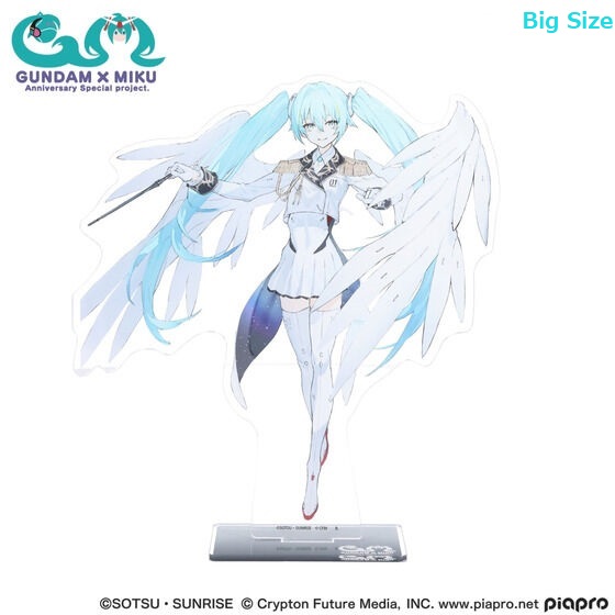 Ｂ.wing　アクリル作品 Mobile Suit Gundam 45th Anniversary x MIKU Collaboration MIKU x