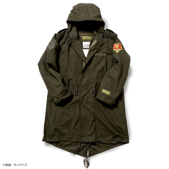 新品即納STRICT-G. ARMSガンダムM-51モッズコートZEON XXL STRICT-G.ARMS Mobile Suit Gundam M-51 PARKA ZEON FORCES RD