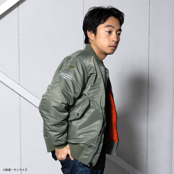 STRICT-G.ARMS Mobile Suit Gundam NEO ZEON MA-1 Jacket | GUNDAM