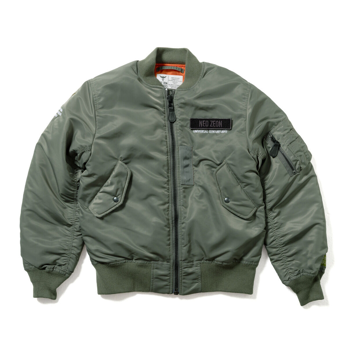 STRICT-G.ARMS Mobile Suit Gundam NEO ZEON MA-1 Jacket | GUNDAM