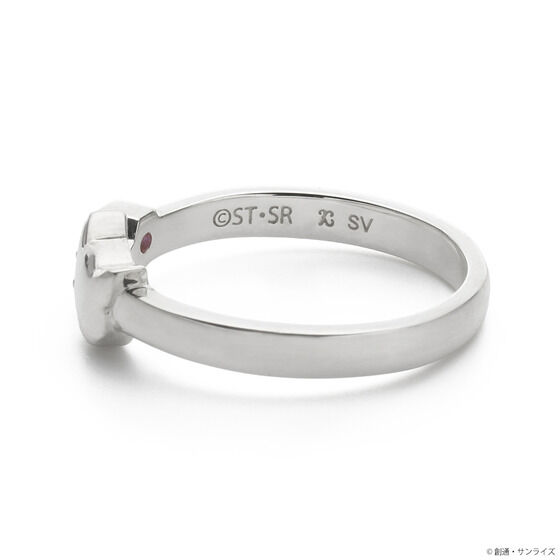 rii様order STRICT-G x THE KISS Mobile Suit Gundam GQuuuuuuX NYAAN Silver Ring