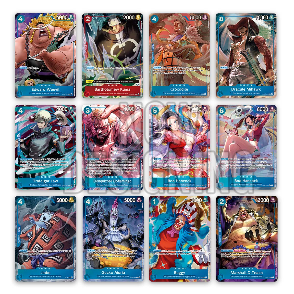 ONE PIECE CARD GAME Seven Warlords of the Sea Binder Set[February