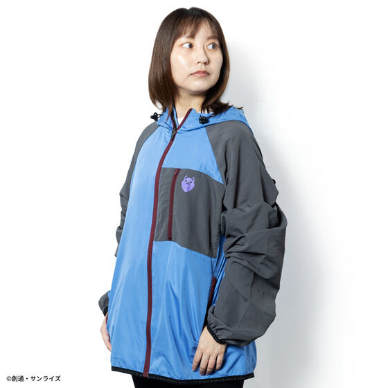 トップス hugyourskin Stardust Windbreaker STRICT-G Mobile Suit Gundam GQuuuuuuX Windbreaker GQuuuuuuX