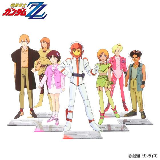Mobile Suit Gundam ZZ 2nd Collection of Acrylic Standees (Big Size