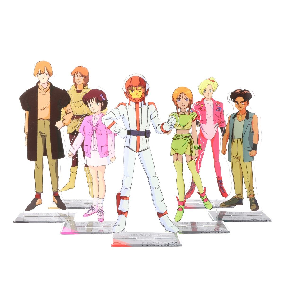 Mobile Suit Gundam ZZ 2nd Collection of Acrylic Standees (Big Size