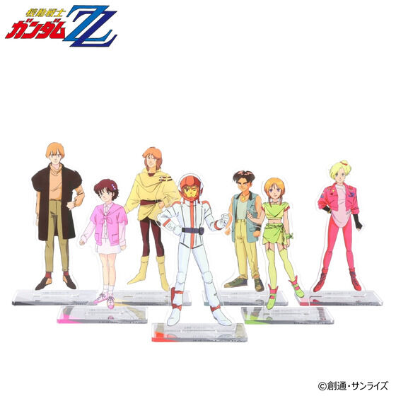 Mobile Suit Gundam ZZ 2nd Collection of Acrylic Standees (Standard