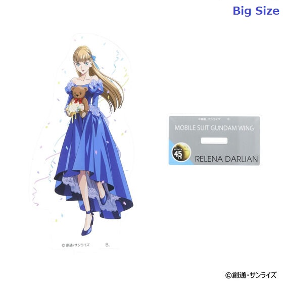 Ｂ.wing　アクリル作品 Gundam GWX Anniversary Illustration Acrylic Standee (Big Size