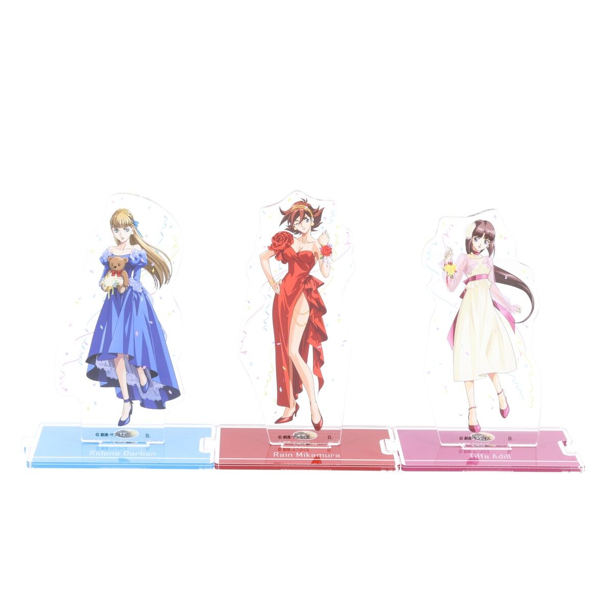 Gundam GWX Anniversary Illustration Acrylic Standee FEMALE ver