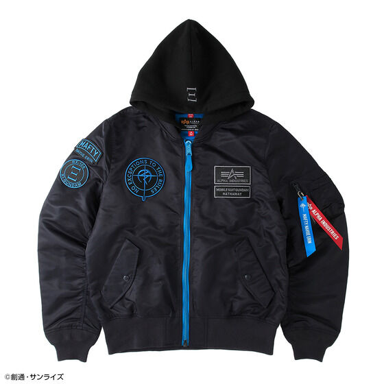 STRICT-G x ALPHA INDUSTRIES Mobile Suit Gundam Hathaway The