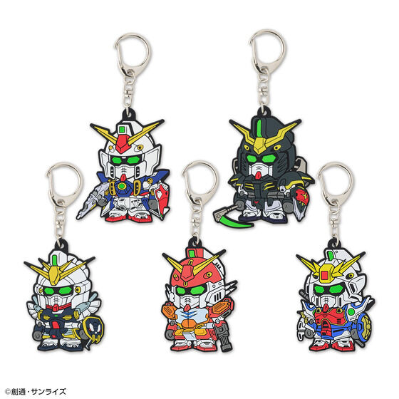 STRICT-G Mobile Suit Gundam Wing Rubber Keychain XXXG-01D2