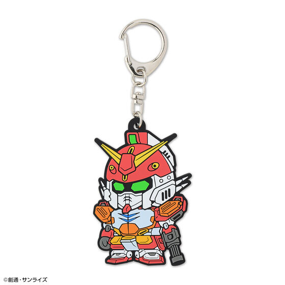 STRICT-G Mobile Suit Gundam Wing Rubber Keychain GUNDAM HEAVYARMS