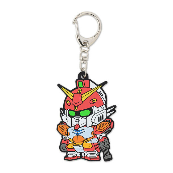 STRICT-G Mobile Suit Gundam Wing Rubber Keychain GUNDAM HEAVYARMS