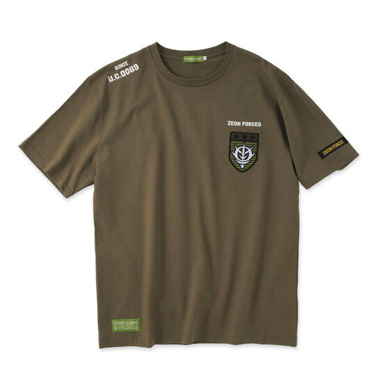 STRICT-G.ARMS Mobile Suit Gundam PRINCIPALITY OF ZEON Short-Sleeve T-shirt XXL