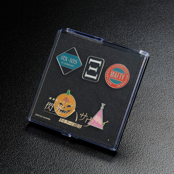 STRICT-G Mobile Suit Gundam Hathaway The Sorcery of Nymph Circe Pin Set