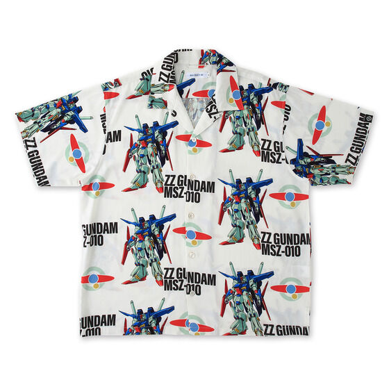 STRICT-G Mobile Suit Gundam ZZ Aloha Shirt ZZ GUNDAM