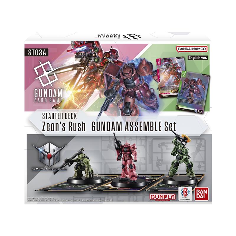 レンアンドオムナス カードセット GUNDAM CARD GAME ASSEMBLE Starter Set Zeon's Rush [ST03A] | GUNDAM