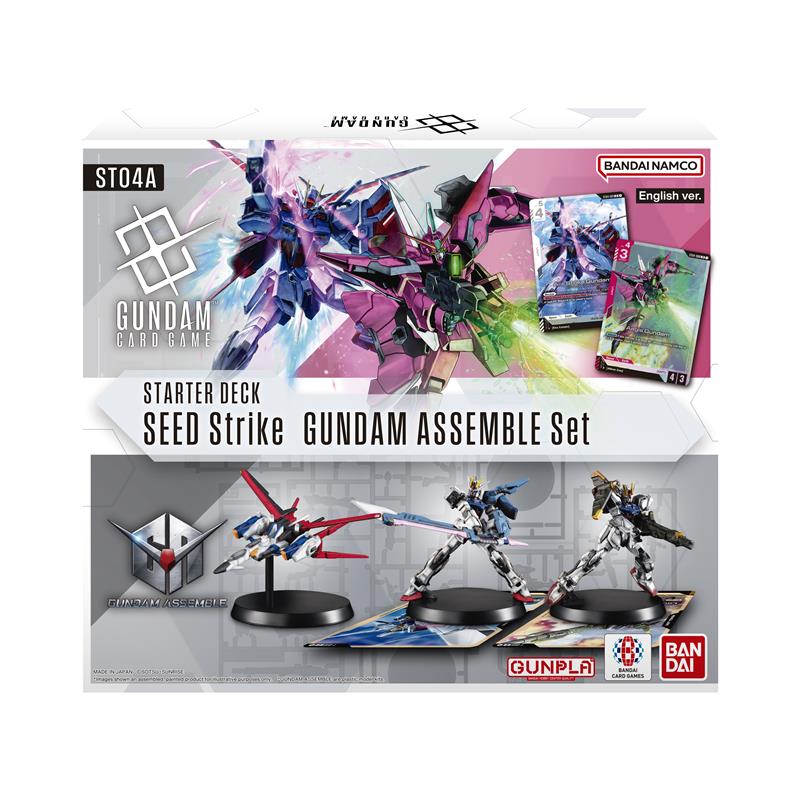 GUNDAM CARD GAME ASSEMBLE Starter Set SEED Strike [ST04A] | GUNDAM