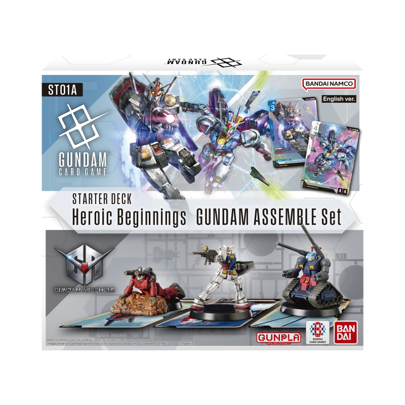 GUNDAM CARD GAME ASSEMBLE Starter Set Heroic Beginnings [ST01A