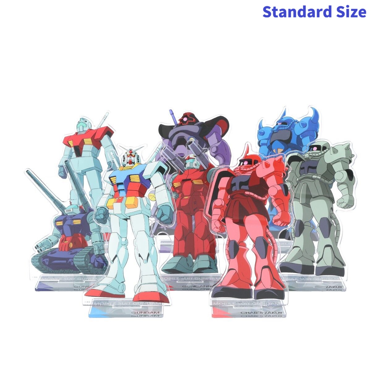 機動戰士鋼彈 MS插畫 壓克力立牌 (標準尺寸)